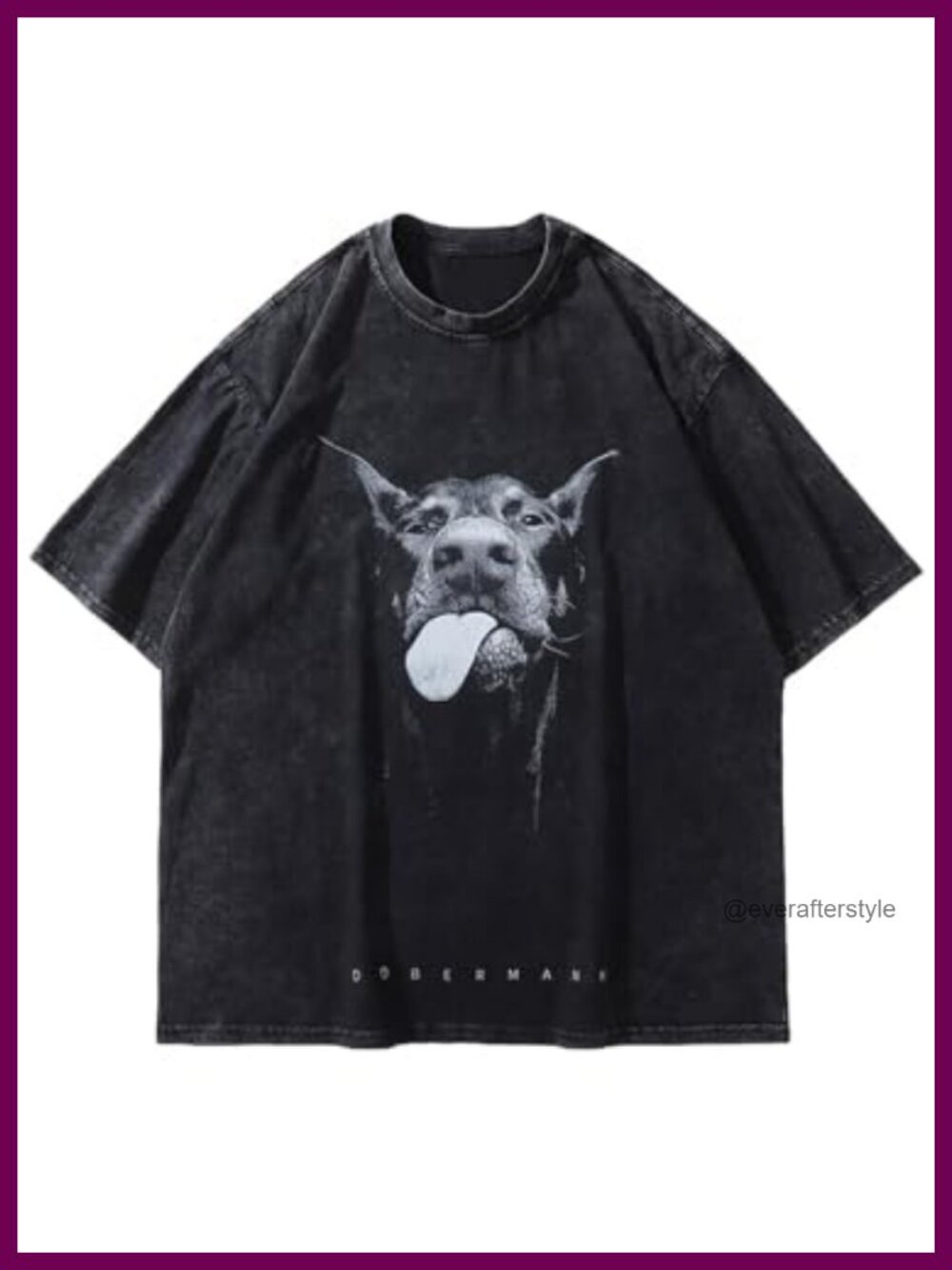 Oversized Graphic Vintage T-Shirt Unisex Cotton Tee Streetwear Crew Neck